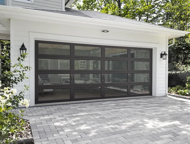 North Ridgeville Garage Door Repair design specialist presenting custom garage door options to North Ridgeville homeowner