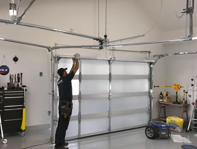 North Ridgeville Garage Door Repair certified team performing precision garage door installation in North Ridgeville