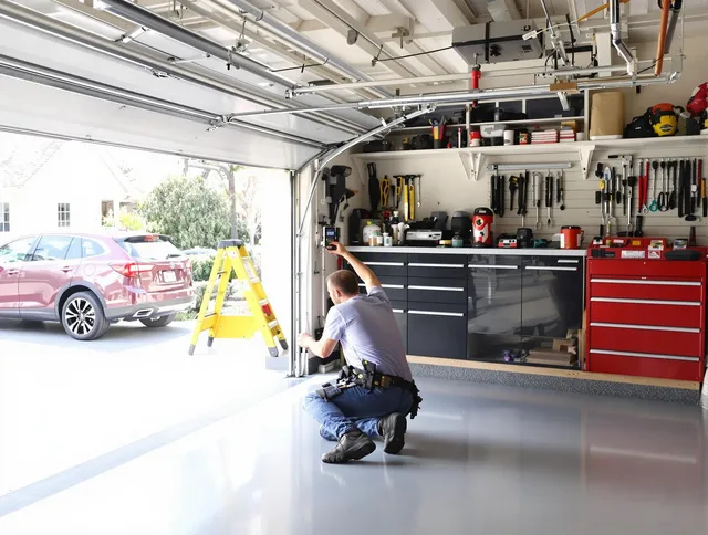 Local garage door repair service by North Ridgeville Garage Door Repair in North Ridgeville