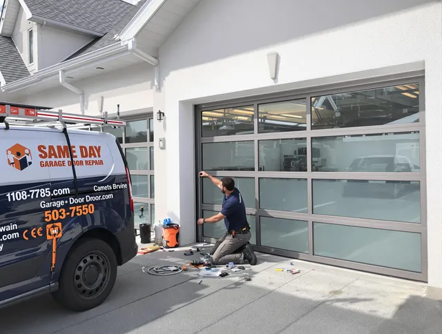 Same-day garage door repair service by North Ridgeville Garage Door Repair in North Ridgeville